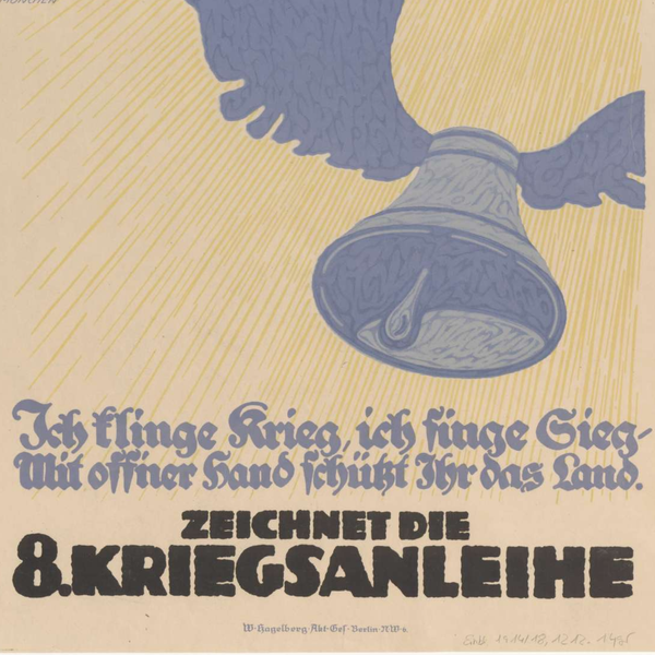 Zeichnet die 8. Kriegsanleihe (WWI poster)