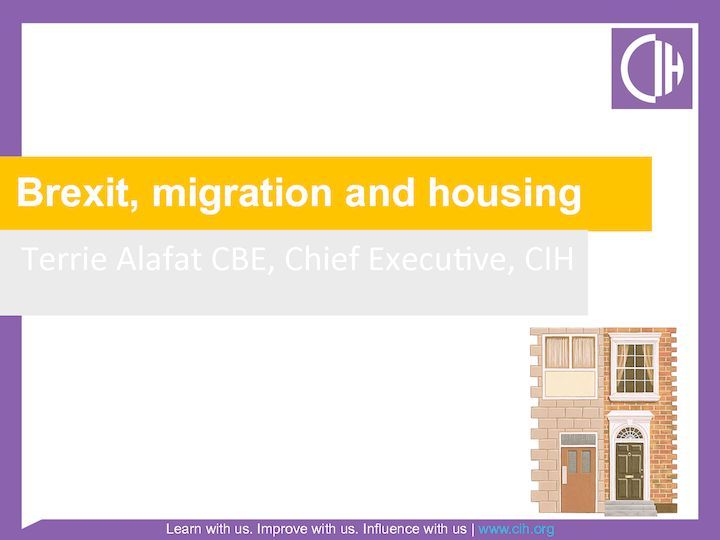 Brexit, migration and housing – Terrie Alafat