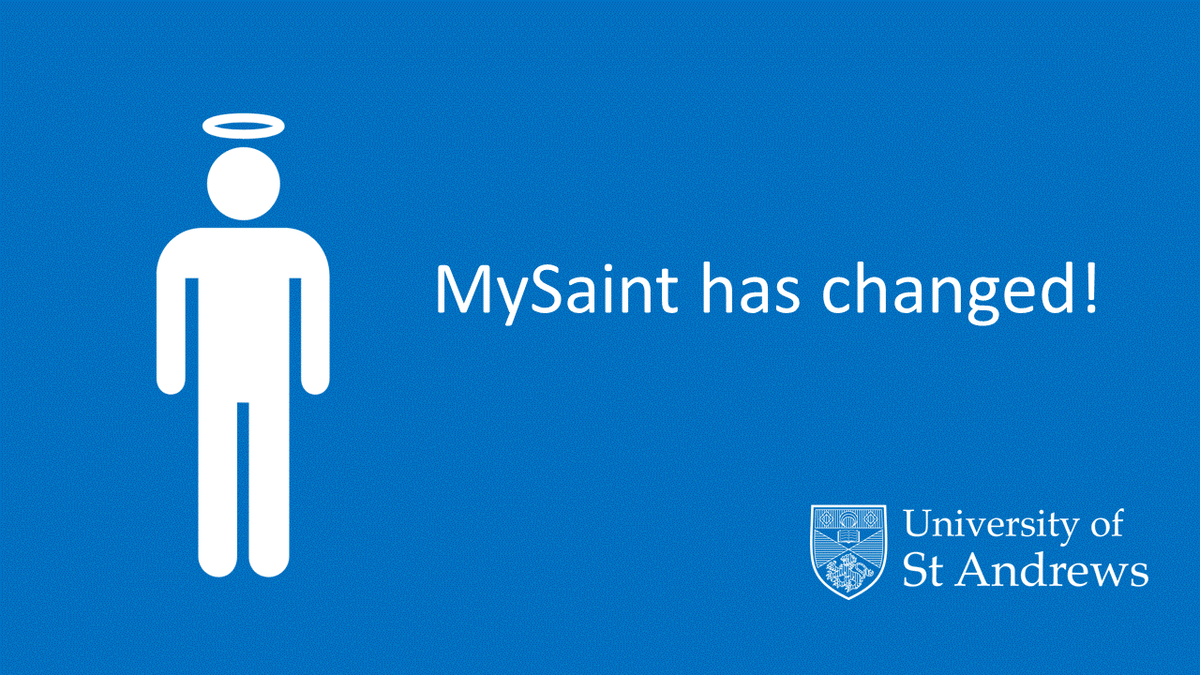 What's new in MySaint?