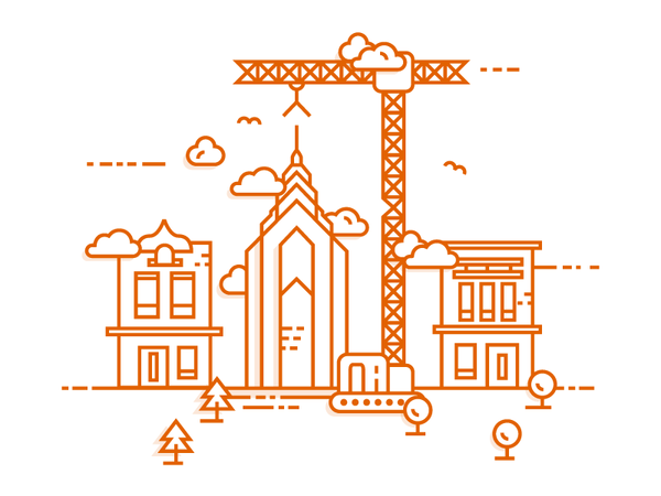 Site is under construction illustration by Mateusz Urbańczyk - Dribbble