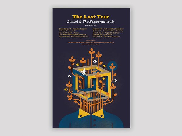 The Lost tour by Terran Washington - Dribbble