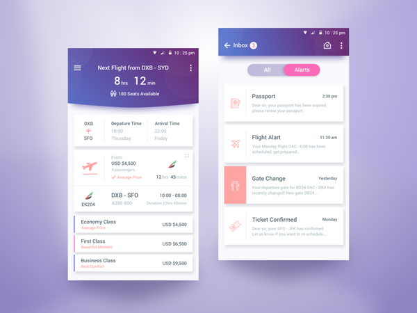 Flight Schedule App by Rifayet Uday - Dribbble